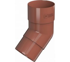 Колено трубы Технониколь (108 градусов; ПВХ; красный; 1 шт) TN519645 