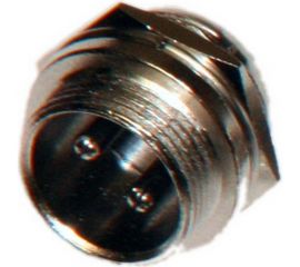 Разъем MIC16 2P штекер Pro Legend металл на корпус, PL2206 