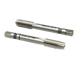 Машинно-ручной метчик TORNERI М10х1.25 комплект из 2-х штук Р6М5 019798 