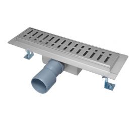 Трап линейный с металлической решеткой MPF D40/50, 300 мм ИС.110491 