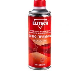 Масло полусинтетическое Премиум (0.45 л) для воздушных компрессоров ELITECH 2003.000200 