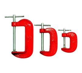 Набор струбцин G-образных, 3 предмета: 25, 50, 75 мм РемоКолор 44-0-003 