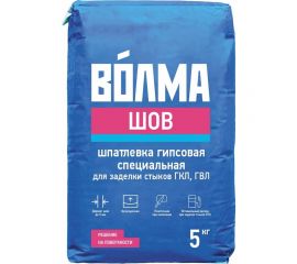 Гипсовая шпаклевка Волма Шов 5 кг 30000043 
