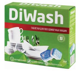 Таблетки для посудомоечных машин DIWASH 60шт 604642 