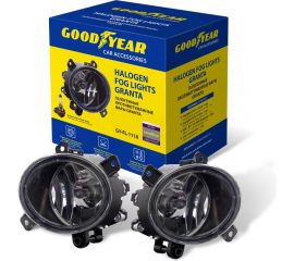 Противотуманные фары Goodyear GY-FL-1118-R галогенные, Granta, с лампами, Н11, 12 В GY-FL- GY019004 
