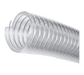 Прозрачный нап.-всас. ПВХ рукав TITAN LOCK ""LADOGA"" армированный стальной спиралью, внутренний диаметр 10 мм пищевой 20 метров TL010LG_20 
