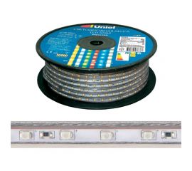 Светодиодная гибкая герметичная лента Uniel ULS-2835-120LED/m-10mm-IP67-220V-10W/m-50M-3000K UL-00006482 