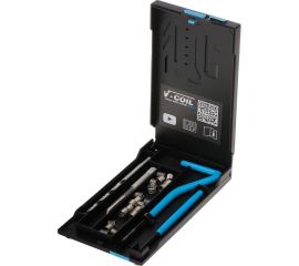 Набор для восстановления резьбы VOELKEL V-Coil М6,0x1,0, 24 пр. V04010 