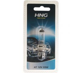 Автолампа HNG H7 55 PX26d блистер 12V HNG-12755бл 