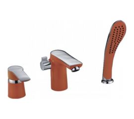 Смеситель для ванной Potato тройной, врезной P11237-10 