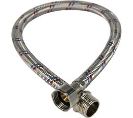Подводка гибкая для воды ELKA с оплеткой из нержавеющей стали 1/2" х 120 см в/н ИС.100928 