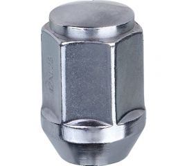 Гайка конус M12x1.25 мм, закрытая с выступом 35 мм, ключ 21 мм, хром 010, 20 шт SKYWAY S10602010 