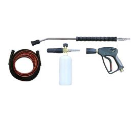 Набор для автомойки ПРАКТИК пенокомплект + шланг 10 м, 200 бар, 15 л/мин C-TECH 10-SF60-45 