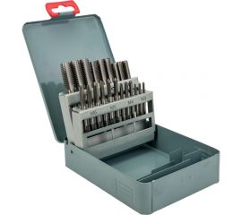 Набор CNIC из 7 комплектов 3-х штучных метчиков М3-М12 9ХС в мет. коробке 21 позиция 53864 