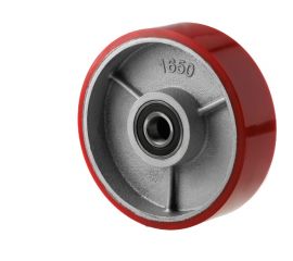 Колесо полиуретановое без крепления P50+1 160x50 мм для гидравлических тележек А5 1001103 