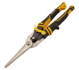 Ножницы по металлу Denzel 315мм, прямой проходной рез, сталь-CrMo, трехкомп.рук-ки 78373 