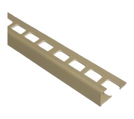 Профиль для плитки наружный DECONIKA 8 мм 2.5 м 008-G Слоновая кость глянец Д-Пл8-Н 008-G СЛК Г 