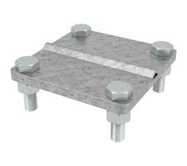 Крестовой соединитель с разделительной пластиной DKC 57x80 мм NG3101 