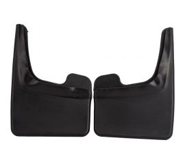 Универсальные брызговики с крепежом Airline большие, черные, 2 шт. AMF-02 