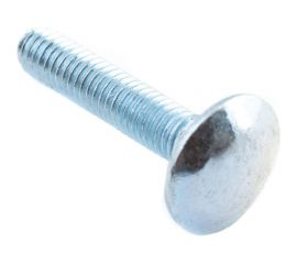 Мебельный болт Element DIN 603 8x30 белый цинк 30 шт 102740 