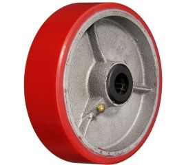 Колесо б/г полиуретановое без кронштейна P63 160 мм MFK-TORG 1040160 