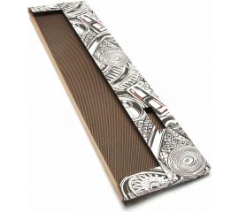 Облицовка радиатора Dreamcar 25x100 см, алюминий, ячейка 6x2 мм, черная DC-000-0000188 