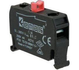 Блок-контакт Emas для пультов управленпия, 1НЗ, серия B, 250В AC, 4А C4BK 