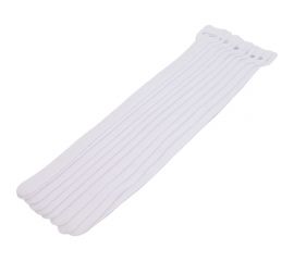 Хомуты-липучки Comfix 230x13 мм, упаковка 10 шт., 1 цвет, белый HLCT-230-RP00000X 