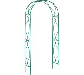 Большая разборная арка ООО Ярмарка-Тверь Ромб зеленая, труба диам. 16 и 10 мм Т1017 