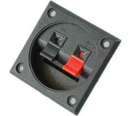 Прищепка аудио Pro Legend двойная квадратная, пластик на корпус PL2250 