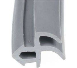 Уплотнитель для окон и дверей KOMFORT москитные системы rehau 4952 ПВХ, усиленный, серый, тэп 6 м УПЛ050серый 