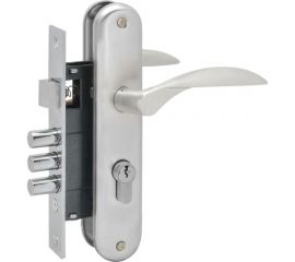 Врезной замок НОРА-М NEW 94-62 мм мат.хром 16998 