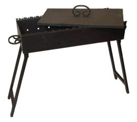 Складной мангал SevenBerg мс800 сталь 3 мм, с крышкой 4687202999729 