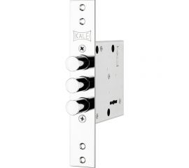 Врезной сувальдный замок KALE KILIT 447L, BS67, 5, 30CP, 5K (75мм), w/o SP, w/o Ros, PB 447L0000011 