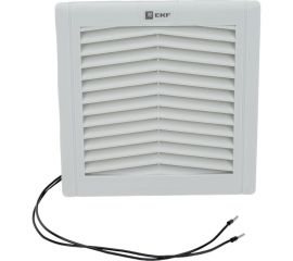 Вентилятор с фильтром EKF 52 м /ч 124x124 мм IP54 PROxima SQFAN52F 