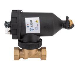 Шламоотделитель с магнитом и циклонным фильтром STOUT Sfw-0073-000025 1" вн RG0091HNTRM2AT 