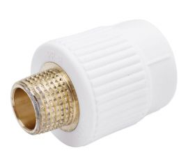 Комбинированная муфта Blue Ocean полипропиленовая, НР - 25x1/2 PPRF/EA(W)-25х1/2"" 