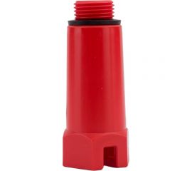 Заглушка RTP длинная, 1/2, пластик, красная 30375 