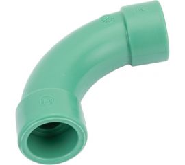 Плавнозагнутый угол Banninger полипропиленовый, зеленый, 90 гр x 25 мм 7421070911 