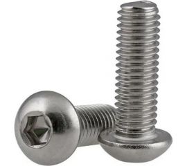 Винт Мир крепежа ISO 7380 М6x16 10,9 цинк (500 шт) Т0000014919 