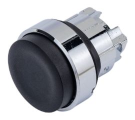 Исполнительный механизм кнопки, возвратный без фиксации, без подсветки EKF XB4 PROxima черный SQXB4BL-BL 