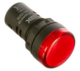 Светосигнальная арматура IEK AD-22DS 24В красная ИЭК BLS10-ADDS-024-K04 