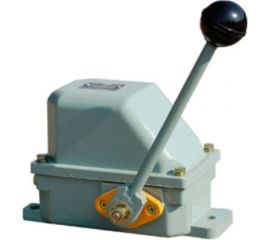 Концевой ручной выключатель Электротехник ВУ-702 У1, рычаг с ручкой, 2 положения, 10А, IP44, 2 эл. цепи, ET513981 