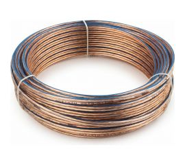 Прозрачный акустический кабель Cablexpert, 100 м, на катушке CC-TC21,5-100M 