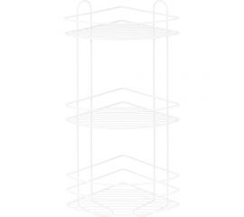 Угловая полка ЧМЗ 23,4x23,4x58,5 см., цвет белый 501-006-08 