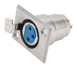 Разъем XLR 3P гнездо Pro Legend металл на корпус, PL2192 