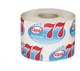 Туалетная бумага Lizzi ""77 Эконом"" 1-слой, 1 рулон 1-630 