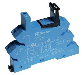 Розетка Finder для реле 41.52 с пружинными зажимами, 10А, 230В AC, 93528230 