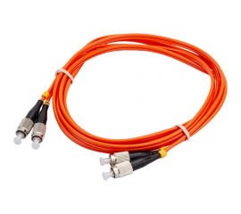 Оптический патч-корд TWT PVC, дуплексный, FC/PC-FC/PC, MM 50/125, 2.0 м 2FC-2FC/OM2-2.0 
