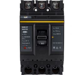 Автоматический выключатель IEK ВА88-37 3Р 320А 35кА MASTER SVA40-3-0320-02 